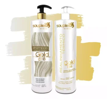Souple Liss Progressive Gold Liss JUST STEP 2 Original Brazil.