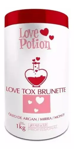 Btx Hair Love Potion Tox Brunette Argan Oil 1 Kg 33oz