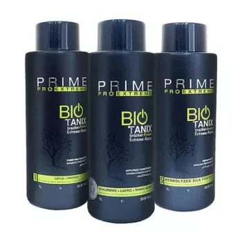 Bio Tanix Prime Brazilian Keratin Prime Pro Extreme Kit 3 Items
