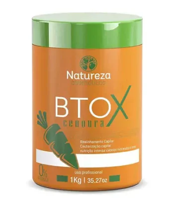 Btx Carrot Natureza Cosméticos 1kg Formol-Free