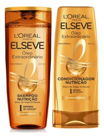 Elseve Extraordinary Oil Shampoo and Conditioner Kit 200ml
