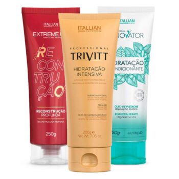 Italian Hairtech Hair Care Kit - 3 Items