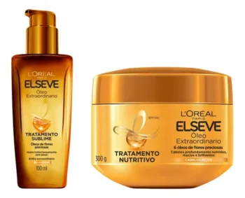 Elseve Nutrition Treatment Cream + Extraordinary Oil