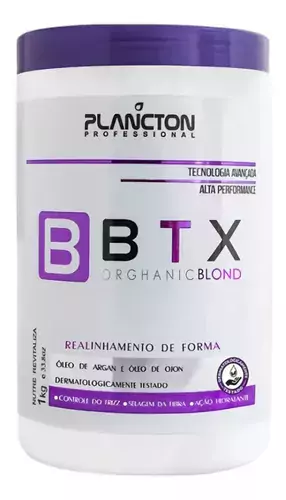 Plancton Hair Btx Organic Platinum Salon Toners 1kg 33oz