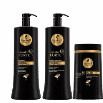 Haskell Kit Shampoo + Conditioner + Mascara 1L Shine.