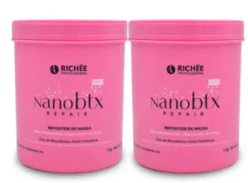 Richée NanoBtx Repair Mass Replenisher Macadamia Oil 2x 1kg 33oz